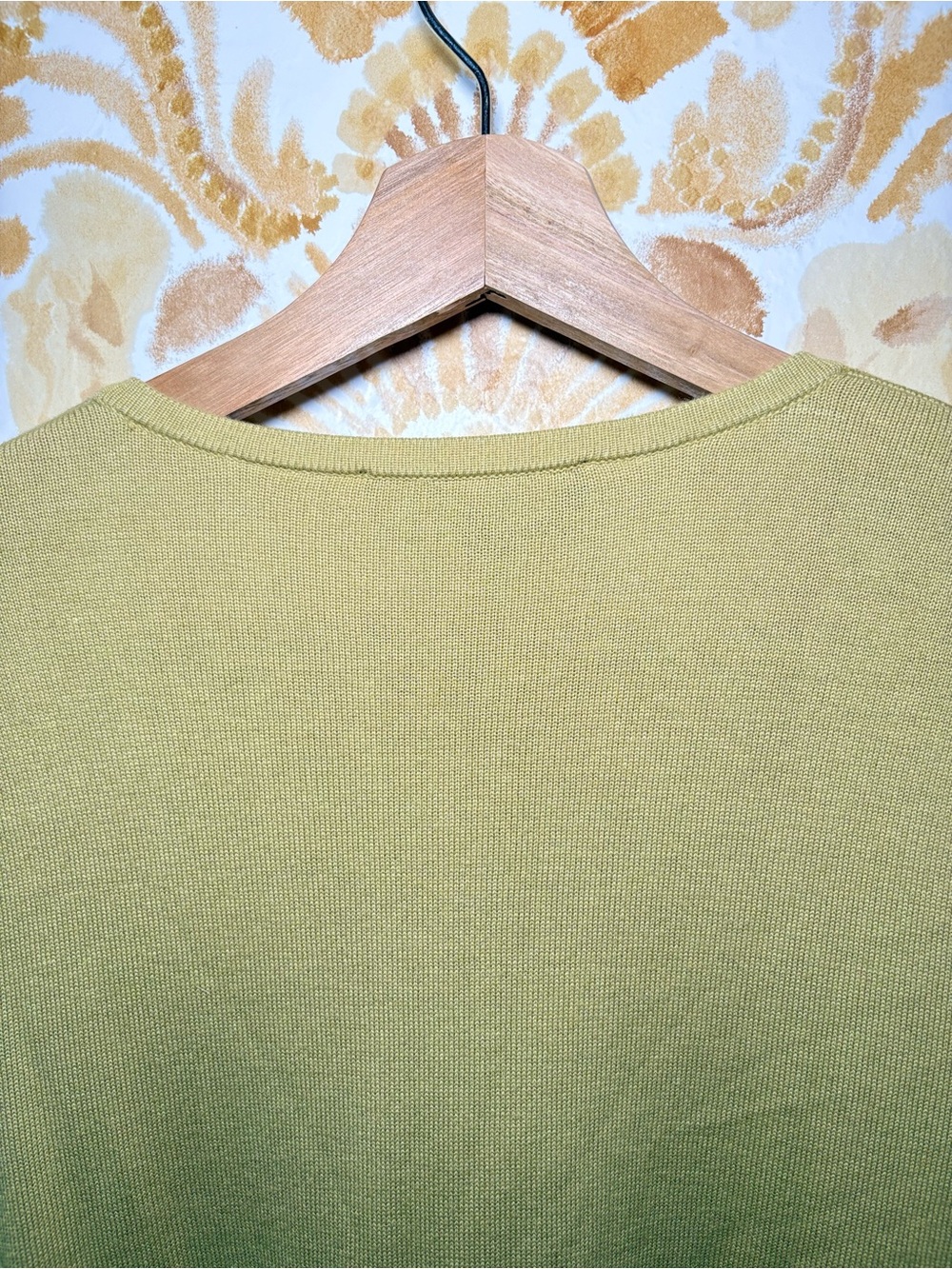 Jones Wear Ruffle Cardigan Sweater | Button Front Lightweight Knit - Picture 8 of 10